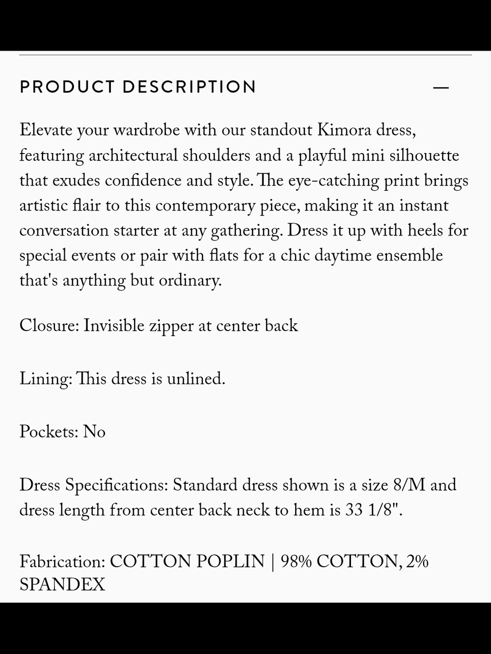 Donna Morgan Dress Floral Fit & Flare KIMORA IN GRACEFUL FLOWERS MINI Cotton - Picture 11 of 12